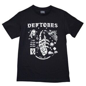 NWOT Deftones Graphic Band T-Shirt Black Men's SMALL New